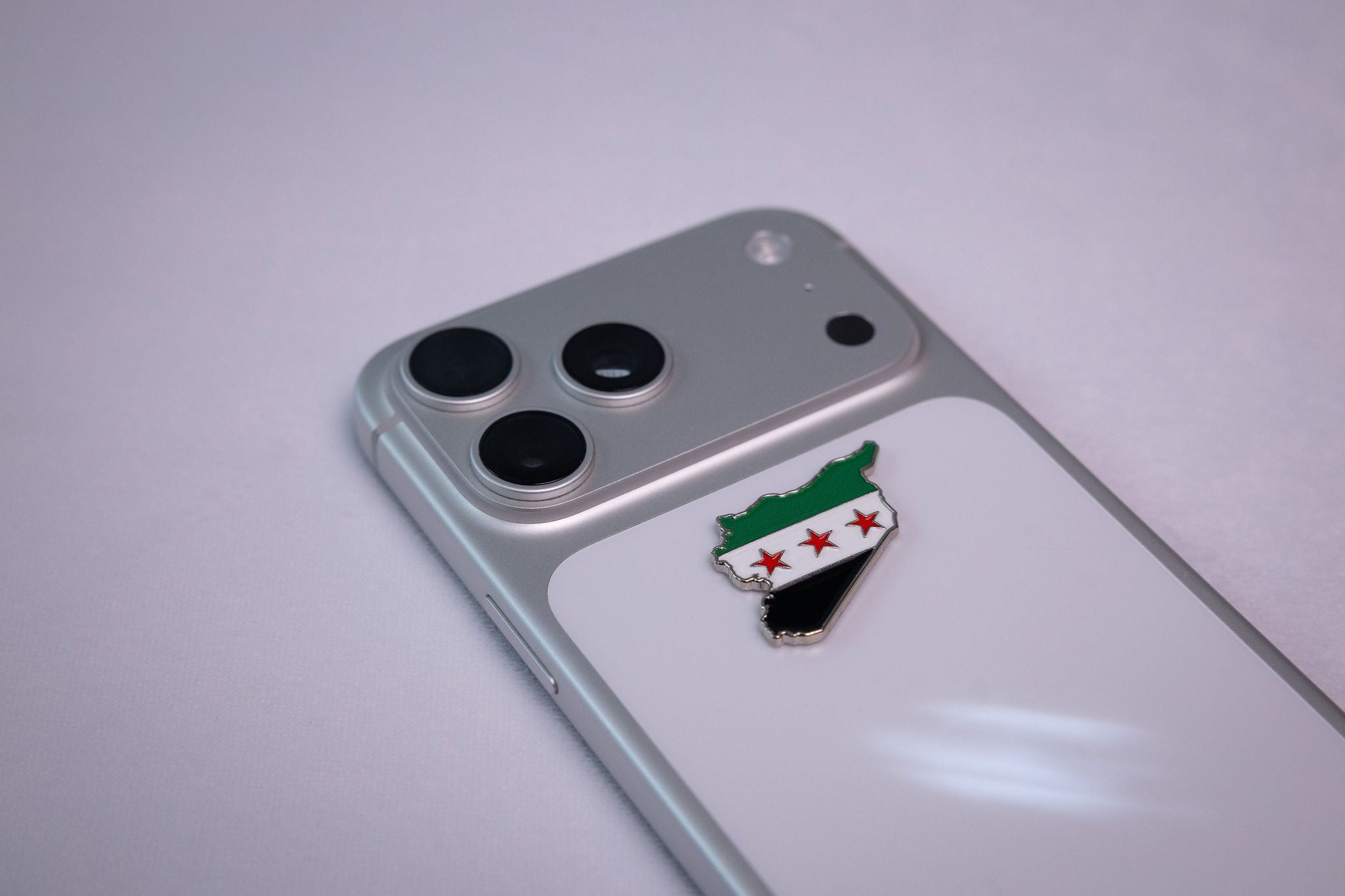 Syria Map Flag Die-Cut Sticker — 2