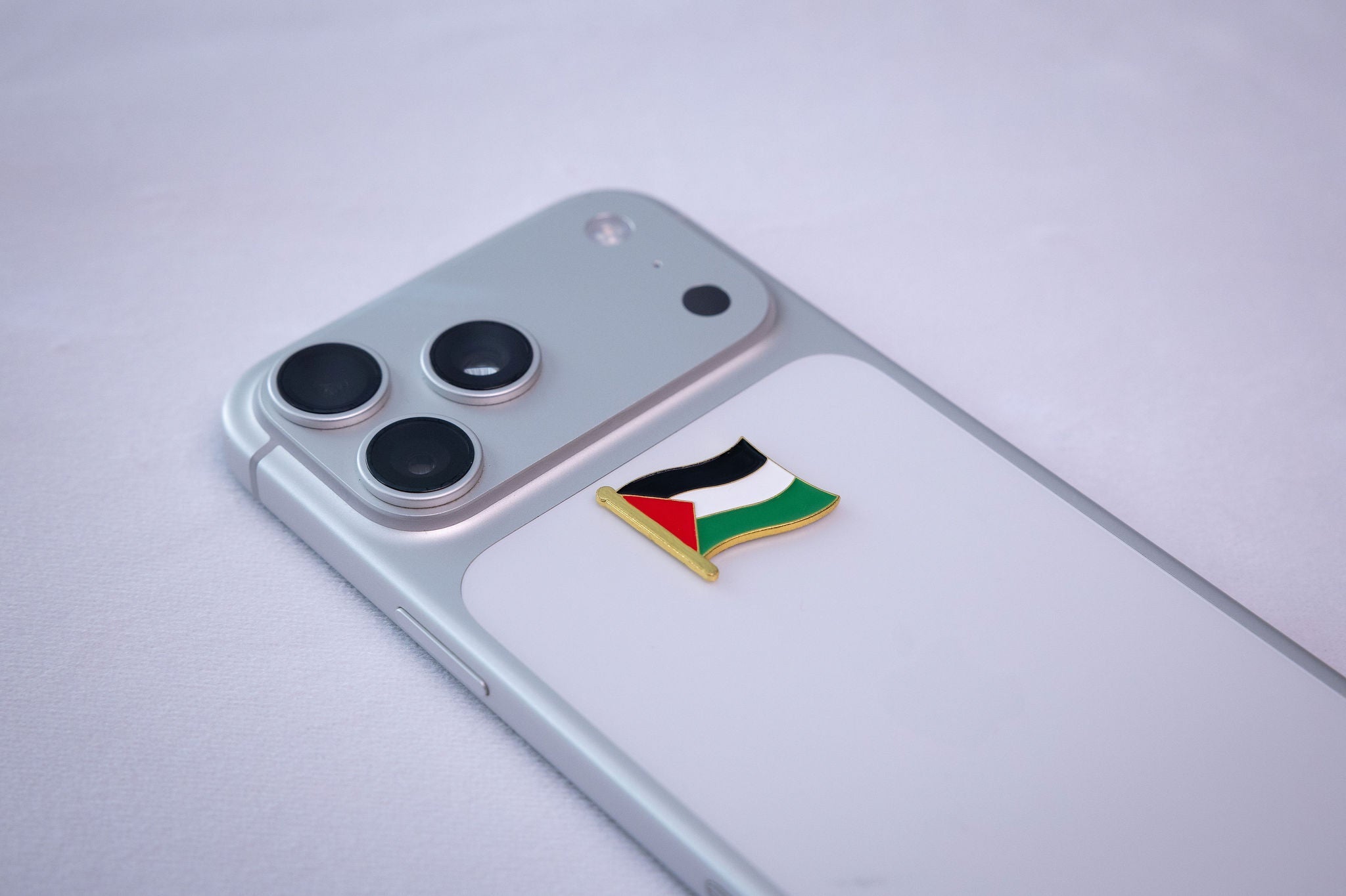 Palestine Waving Flag Sticker — 2