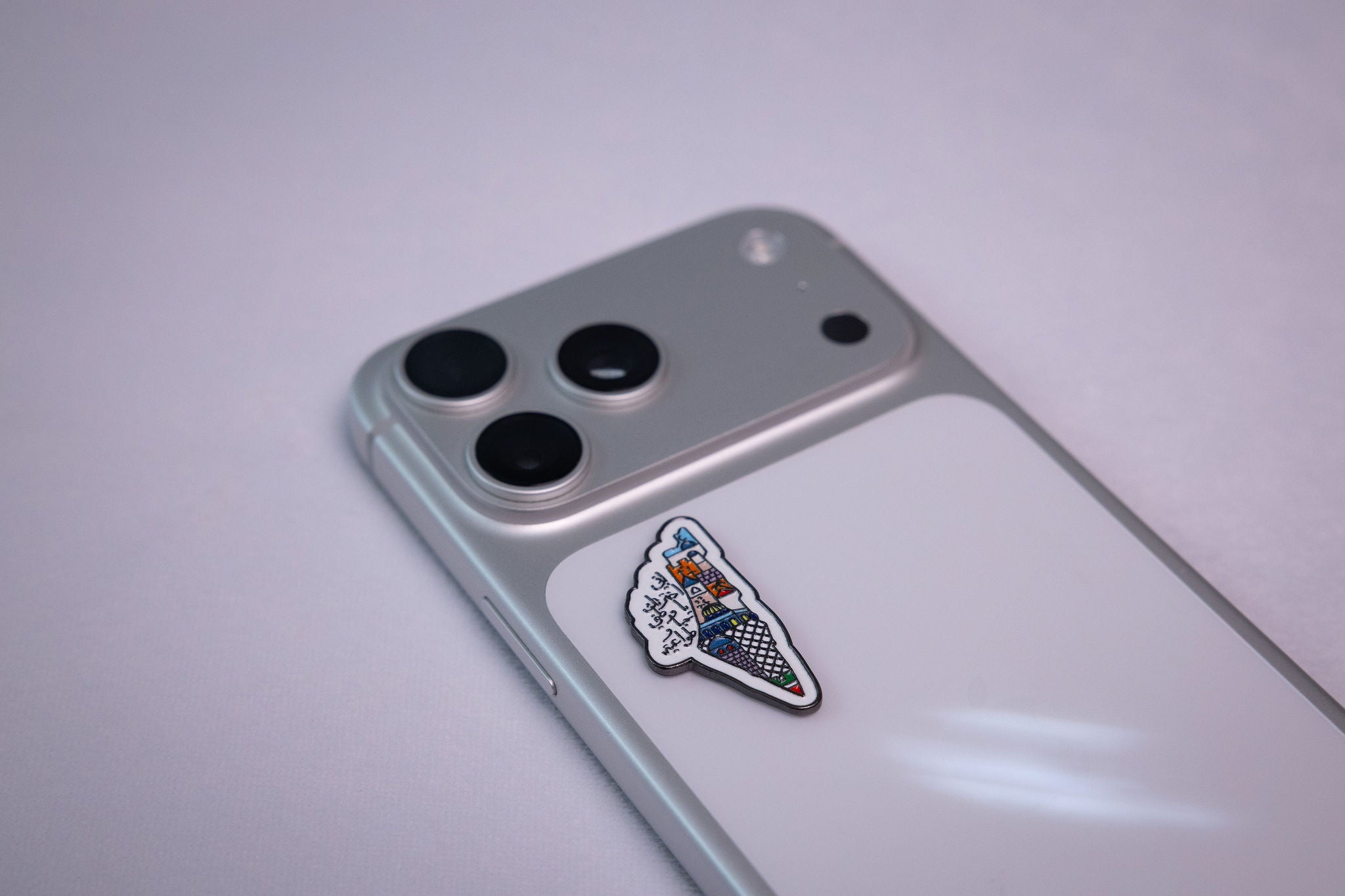 Palestine Landmark & Calligraphy Sticker — 2