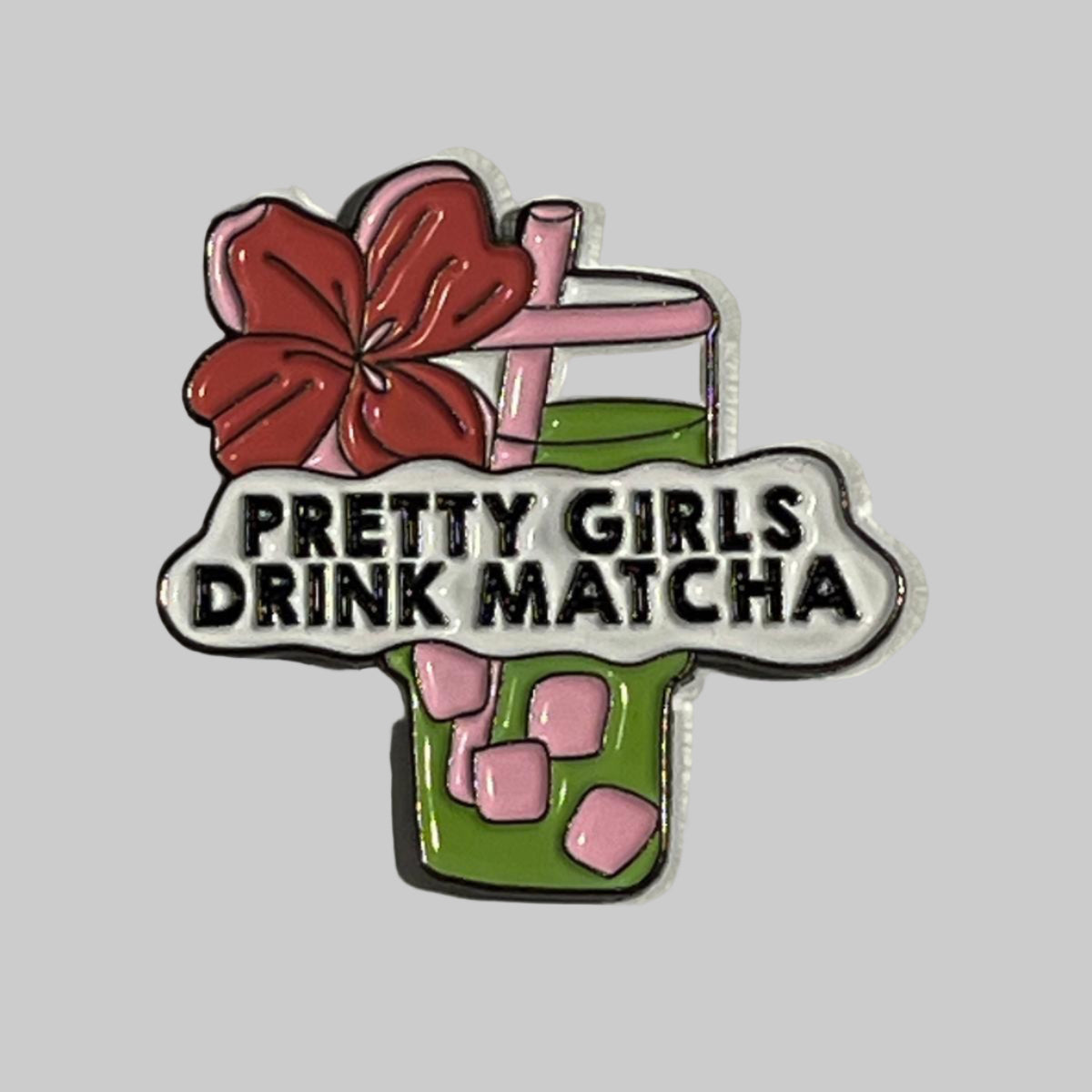 Pretty Girl Drink Matcha 