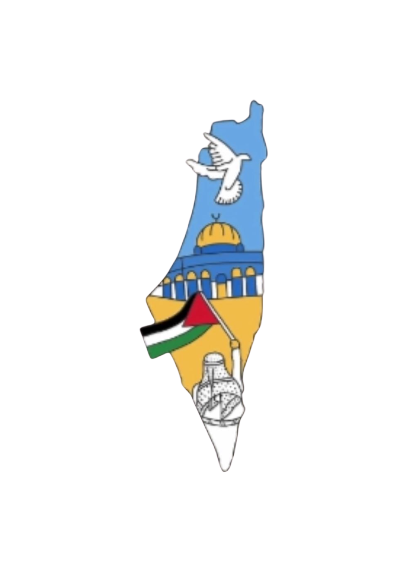 Palestinian Pride Sticker - Kalamelo