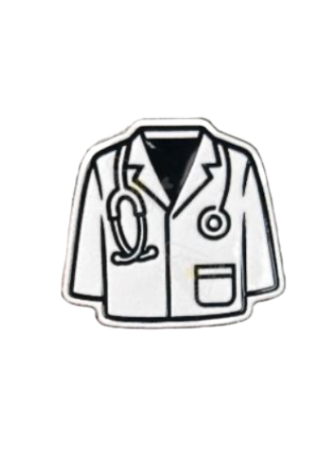 Doctor Coat Sticker