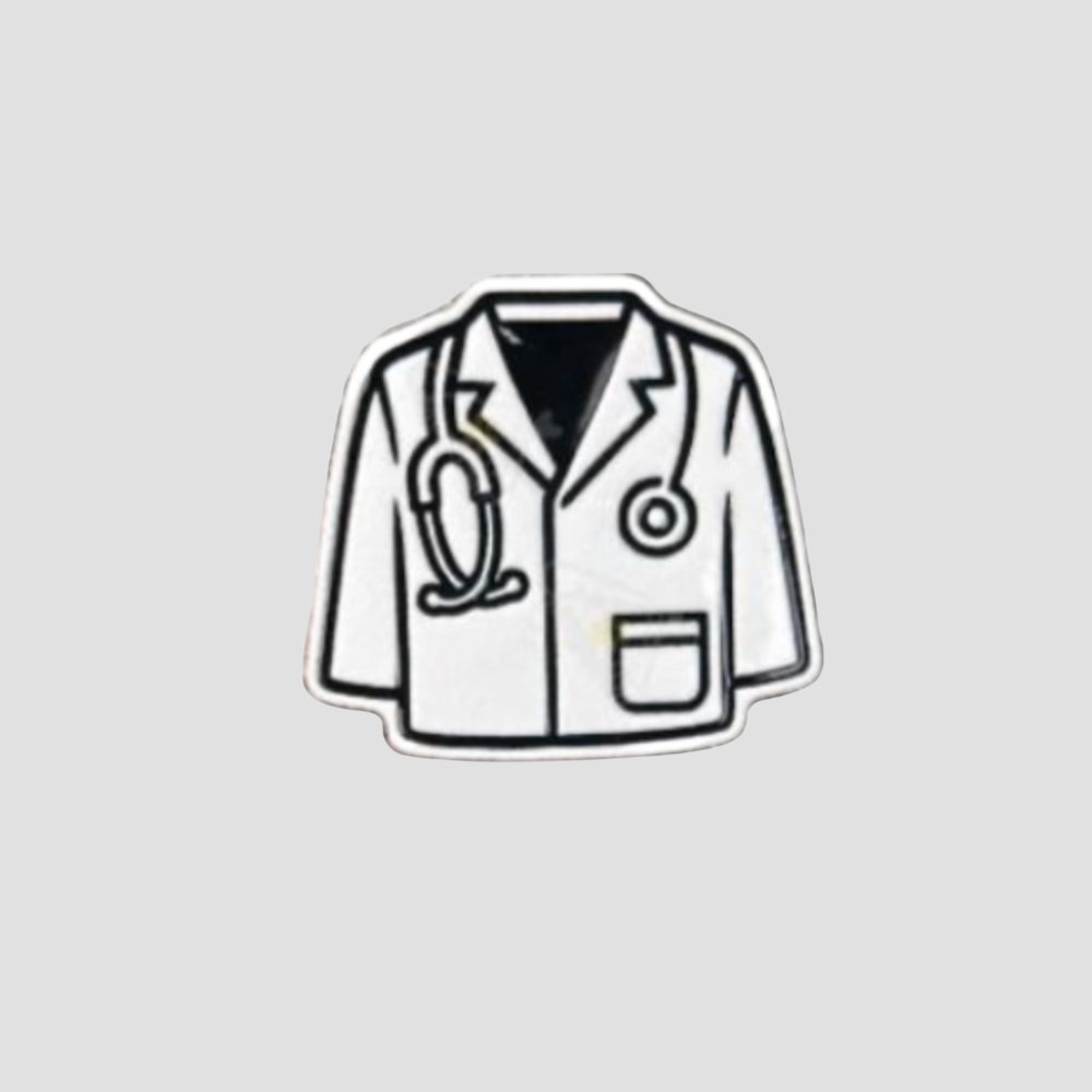 Doctor Coat Sticker