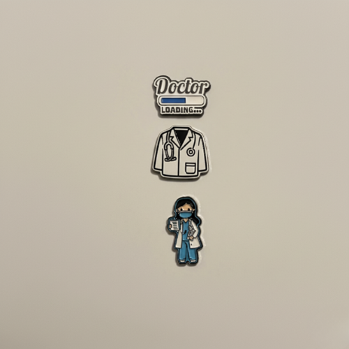Doctor in Progress Sticker