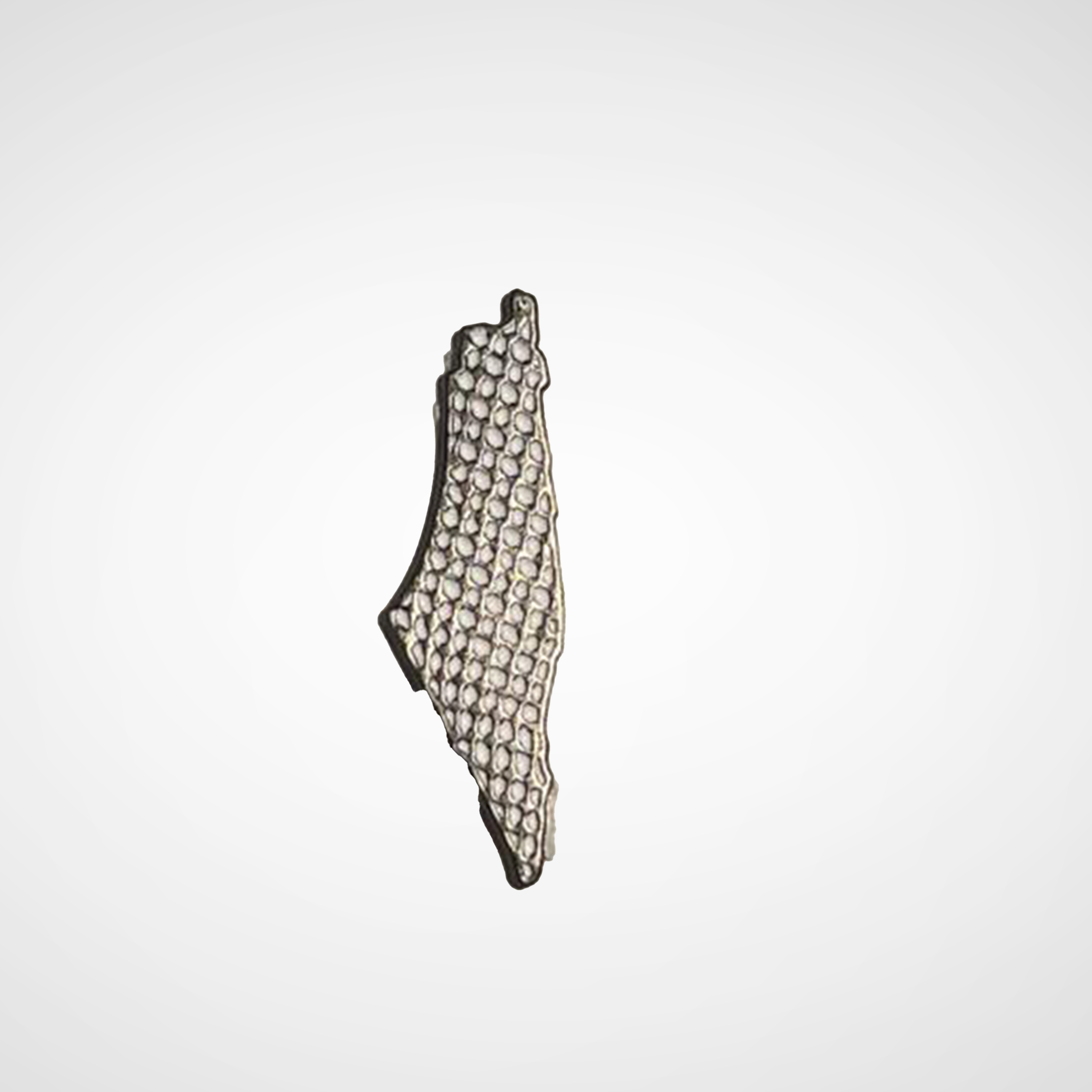 Palestinian flag sticker map shape