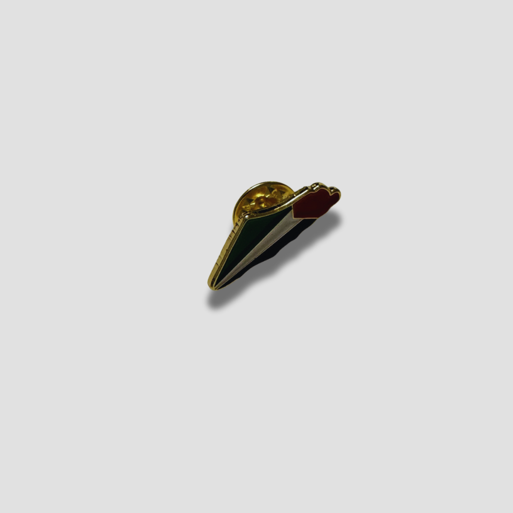 The 'Crescent Petal' Stylized Pin