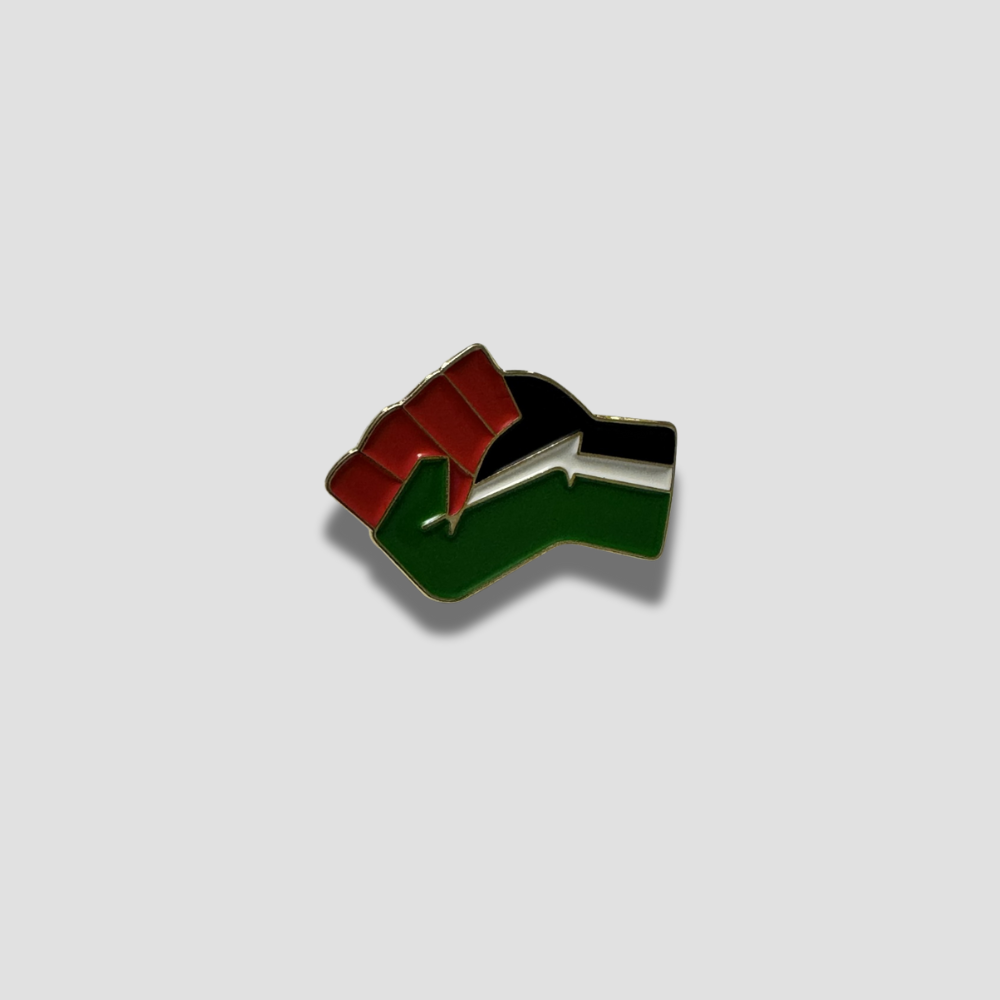 Palestine Solidarity Fist Pin