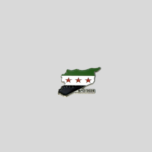 Syria "8/12/2024" Commemorative Sticker - Kalamelo
